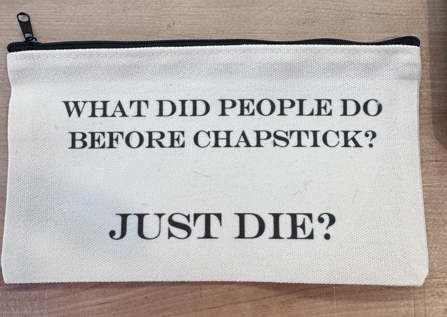 Zips & Giggles -  Zipper Cosmetic Bags - Med