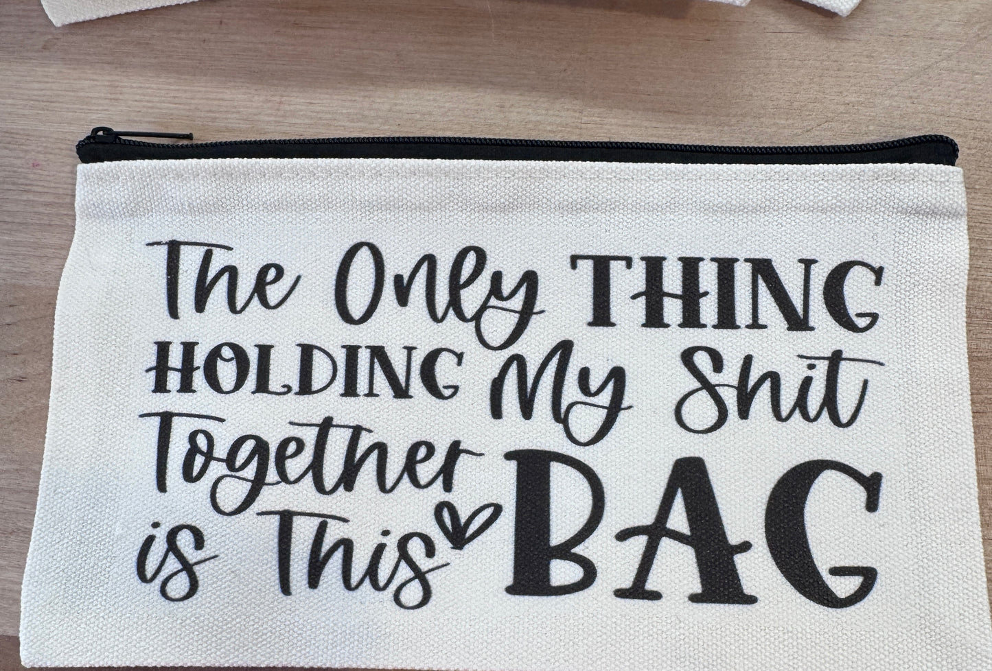 Zips & Giggles -  Zipper Cosmetic Bags - Med