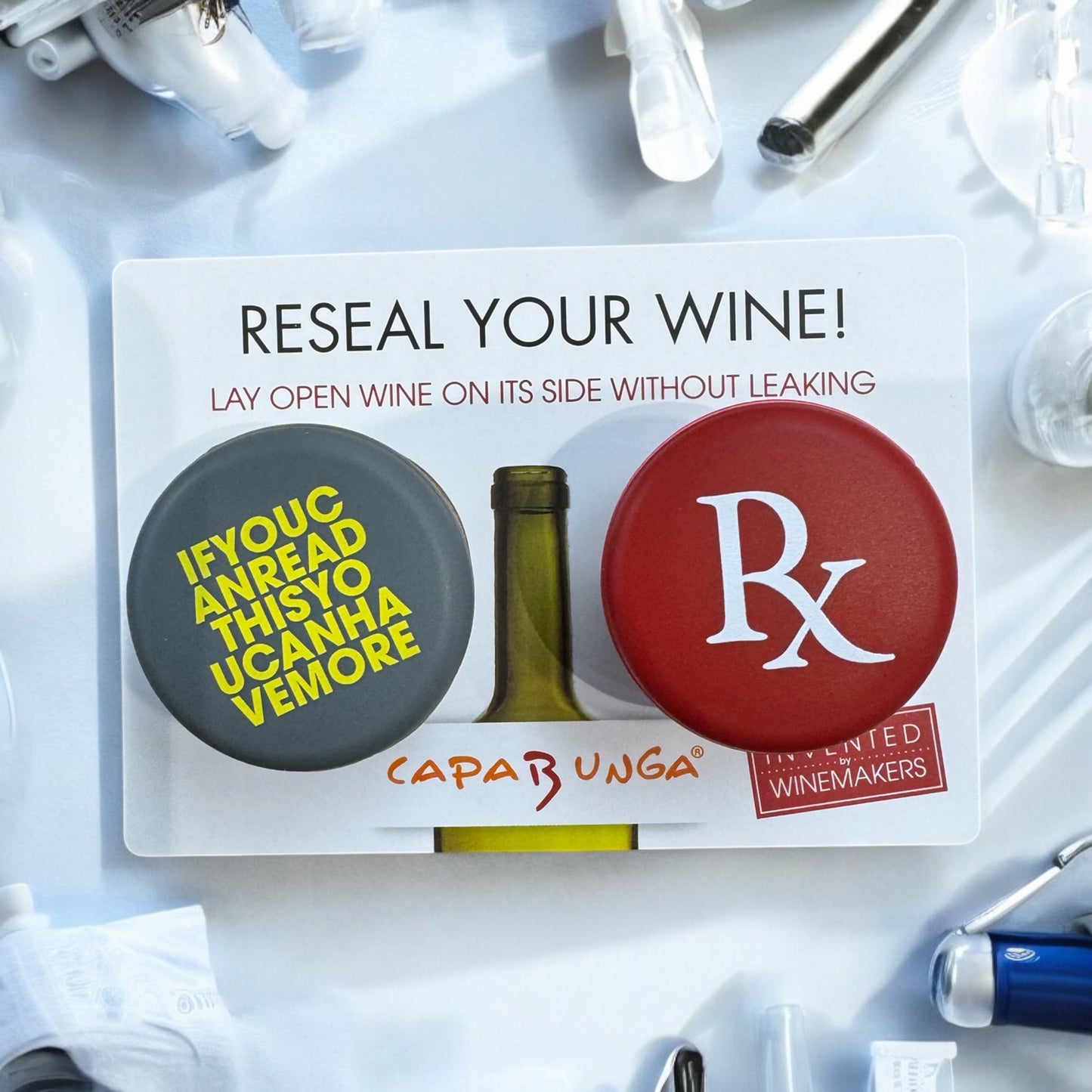 RX Wine Cap Sealer Set