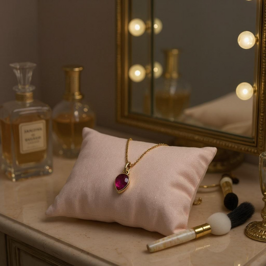 Dune - Gold Chrysanthemum Necklace