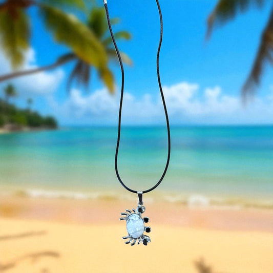 Crab-tivating Crab Necklace