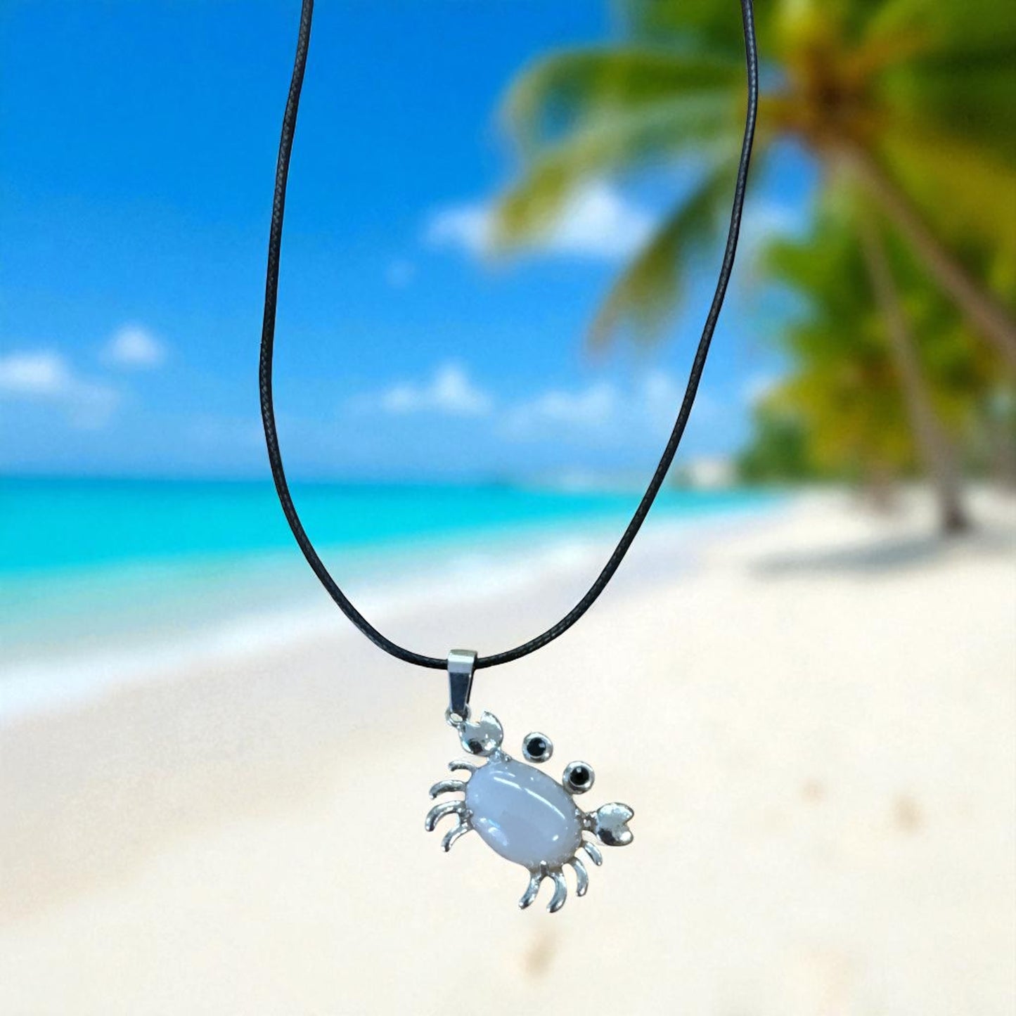 Crab-tivating Crab Necklace