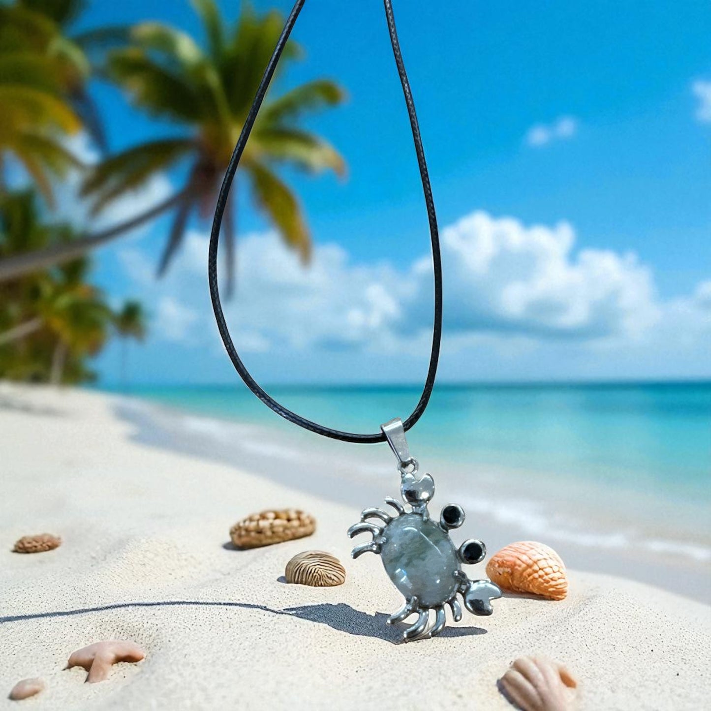 Crab-tivating Crab Necklace