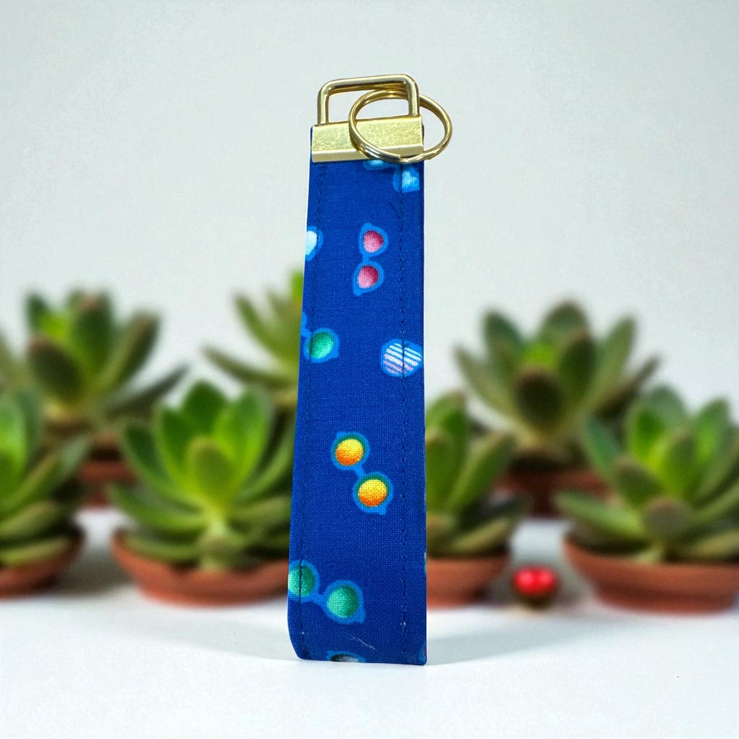 Quilted Nest Wrist Key Chain Lanyard - Various