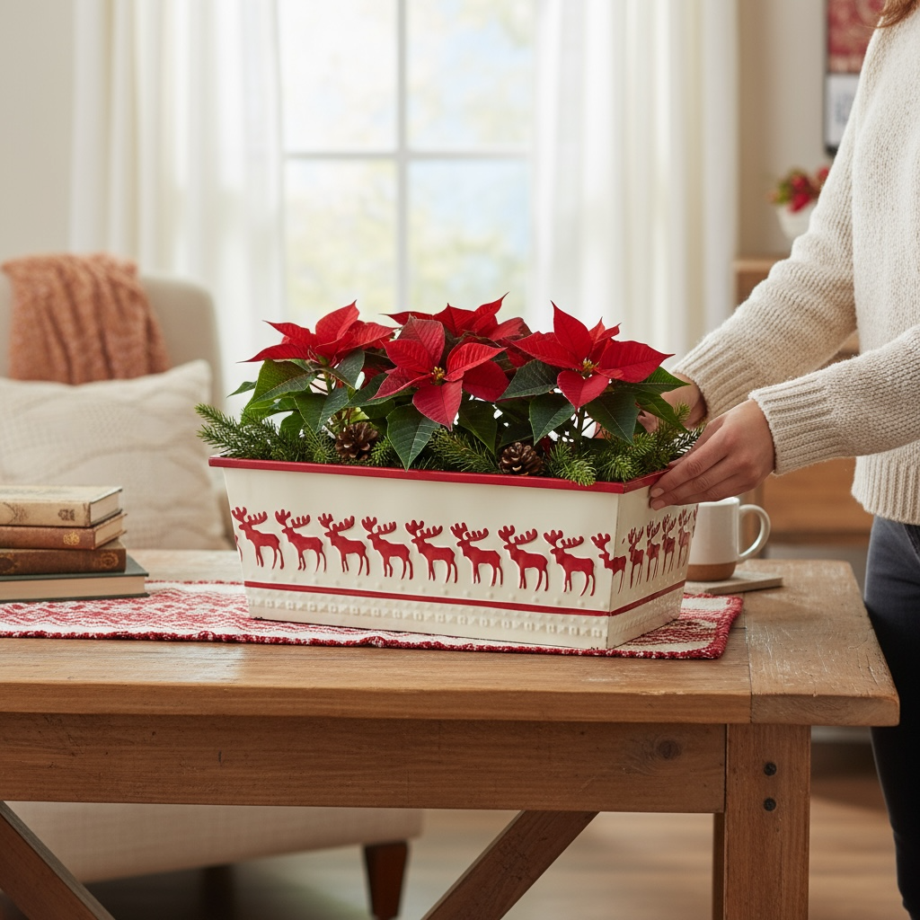 Big Christmas Tin Box