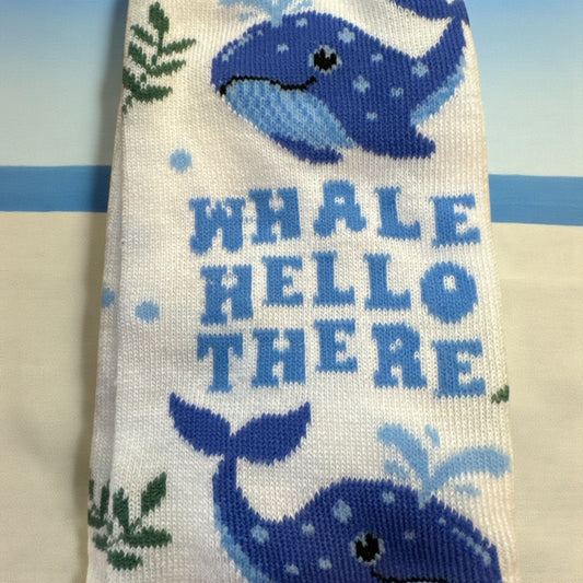 Whale Hello There Socks