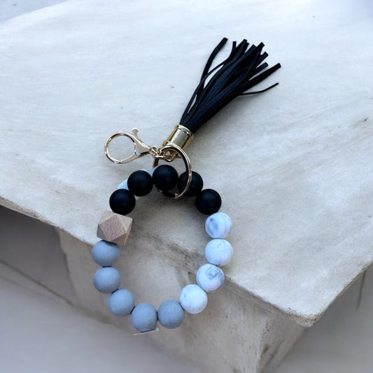 Charmed Wrist Beaded Keychain