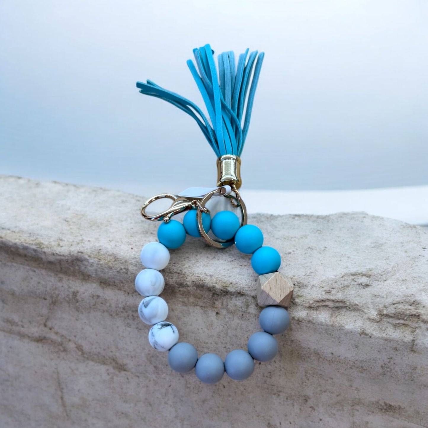 Charmed Wrist Beaded Keychain