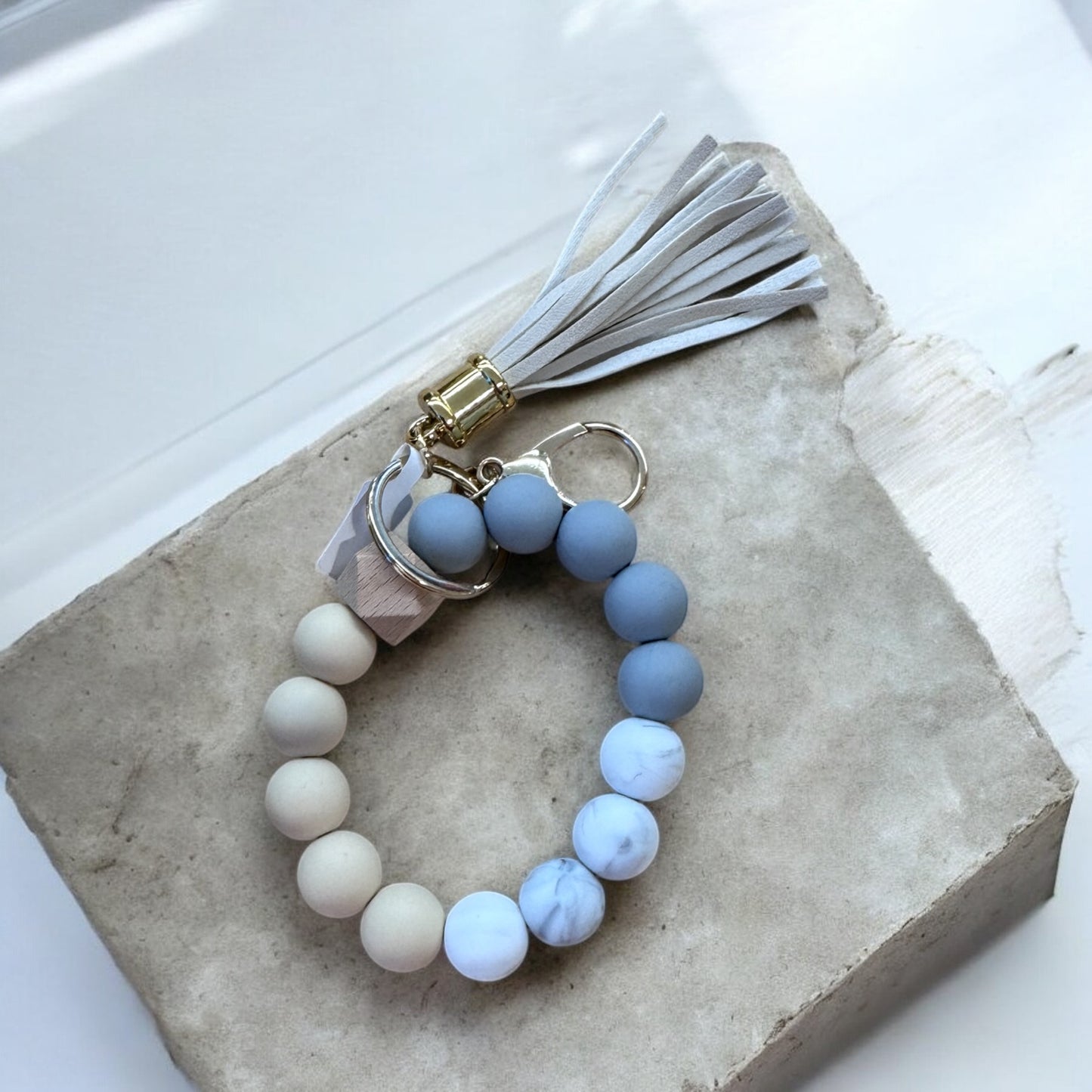 Charmed Wrist Beaded Keychain