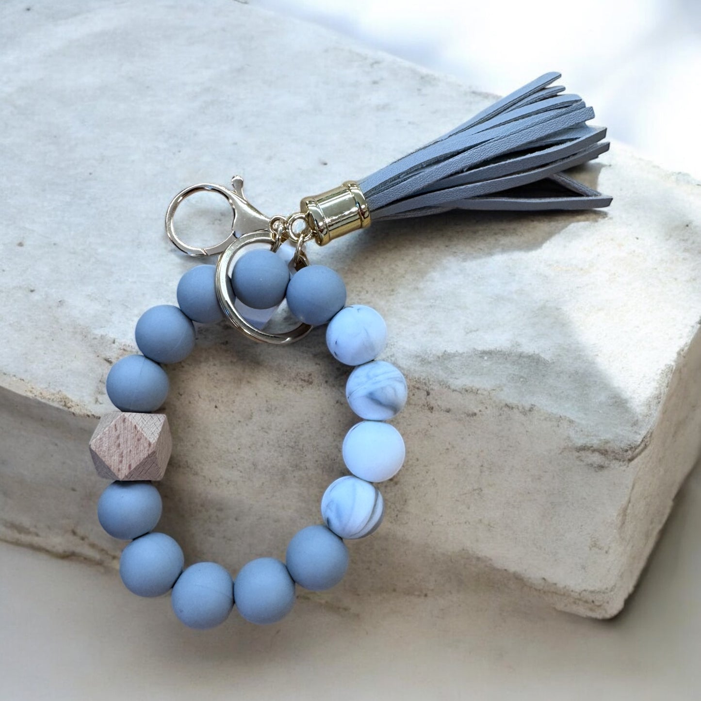 Charmed Wrist Beaded Keychain