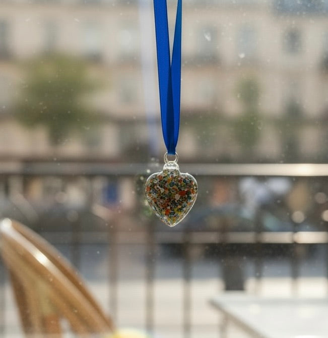 Costa Vallarta Glass - Mini Corazon (Hearts)