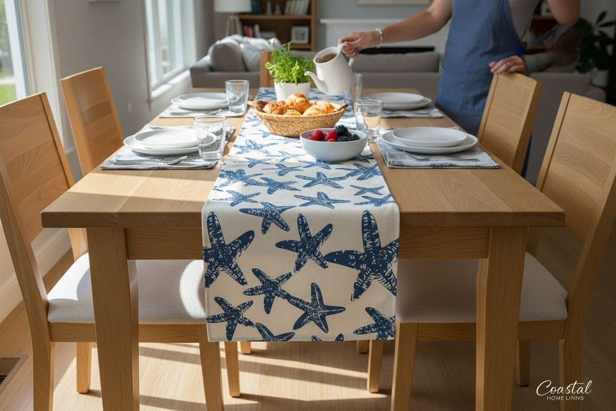 Portside Living - Coastal Pillows & Table Runners