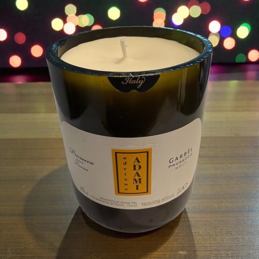 After the Last Sip - Recycled Liquor Bottle Candles