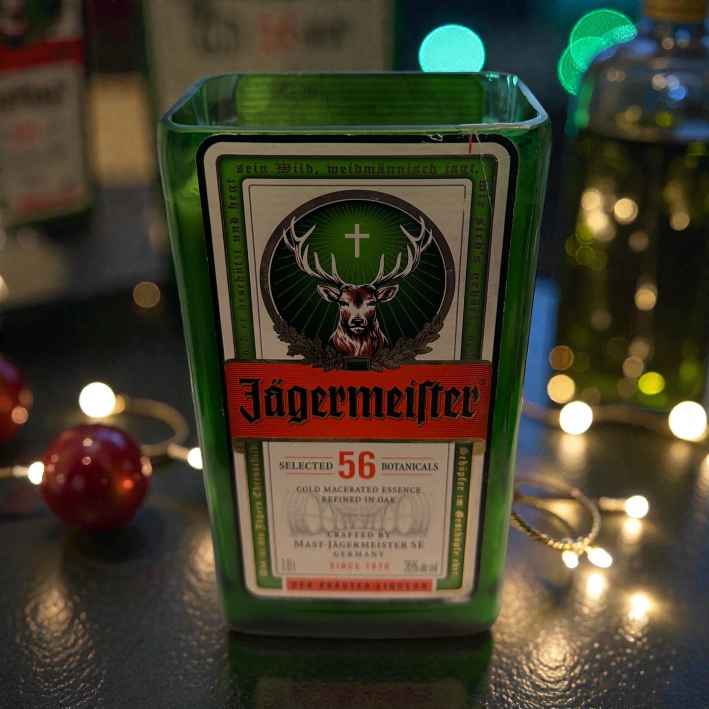 After the Last Sip - Recycled Liquor Bottle Candles