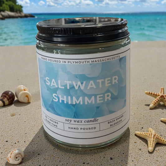 Latitudes Coastal Flame - Seaglass Candles