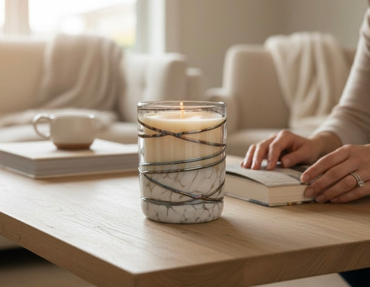 Latitudes Coastal Flame - Mexican Glass Candle