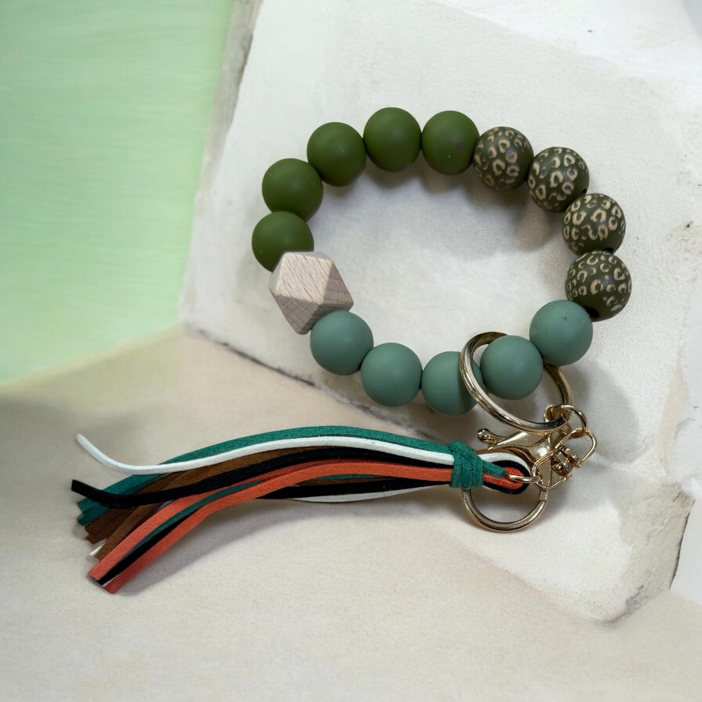 Untamed Beaded Charm Keychains
