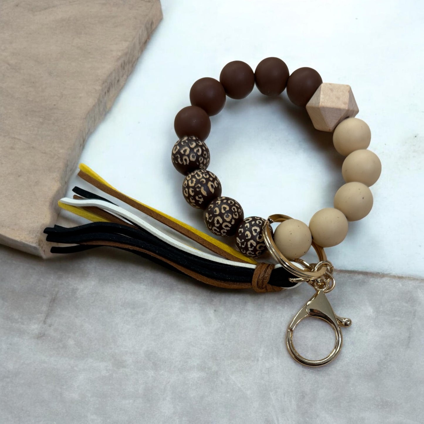 Untamed Beaded Charm Keychains