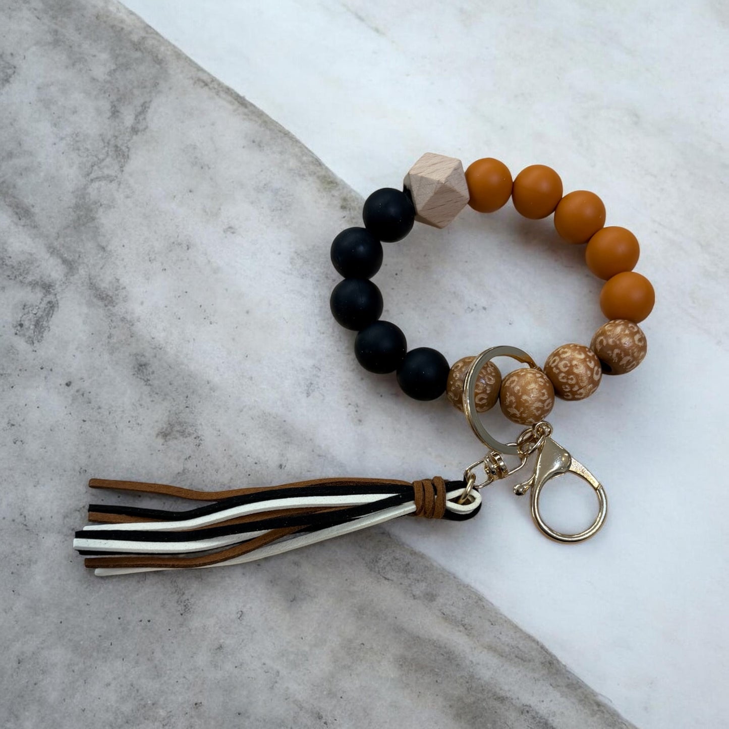 Untamed Beaded Charm Keychains