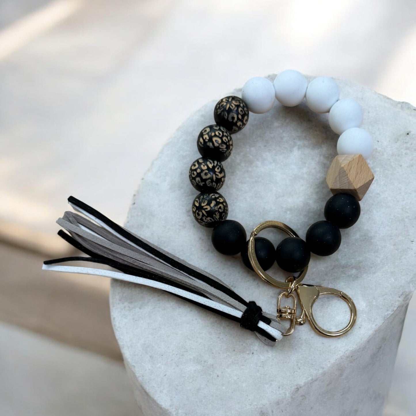Untamed Beaded Charm Keychains