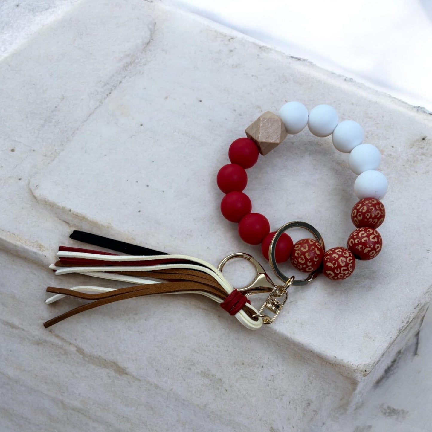 Untamed Beaded Charm Keychains