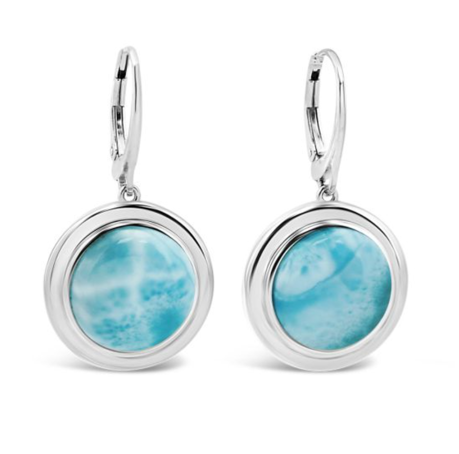 Dune - Neptune Earrings - Larimar