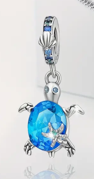 Luminous Turtle Charm