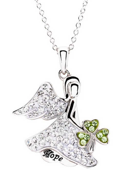 ShanOre - Hope Angel Shamrock Pendant (original)