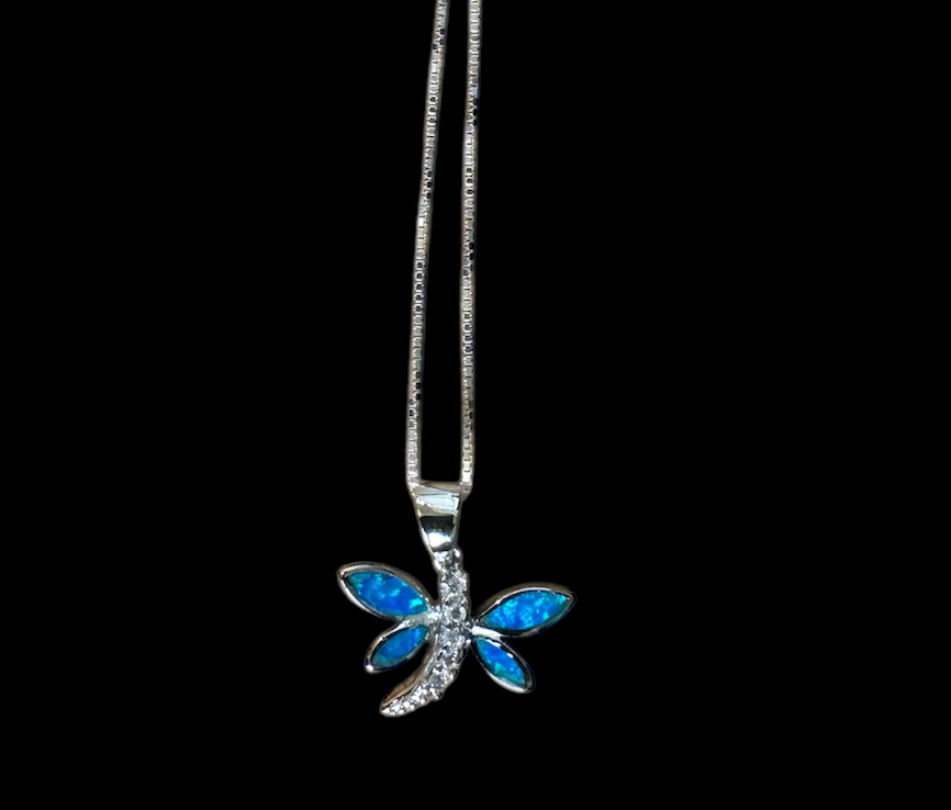 Firefly Nacklace 18" Silver Chain