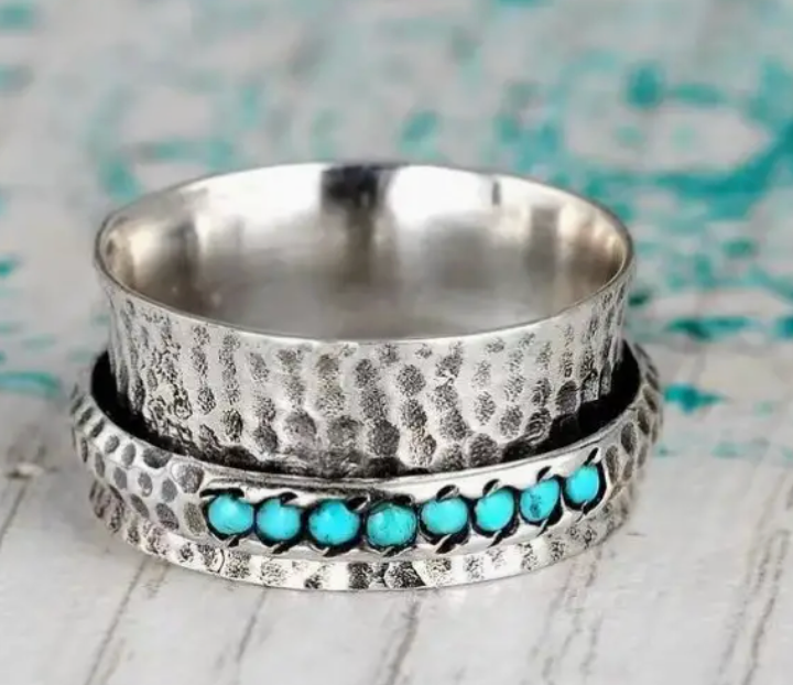 Bohemian Vintage Anxiety Relief Ring