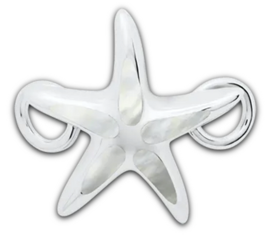 Conv Coll - SS Starfish Clasp - SB5986MOP