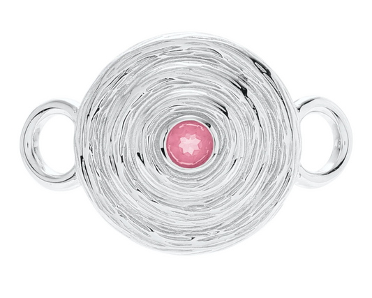 Conv Coll - SS Rustic Spiral SBT Clasp - SB5991-PNK