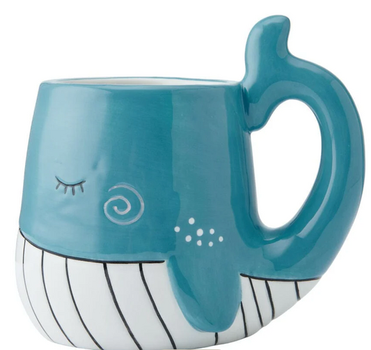Whimsical Whale Mug