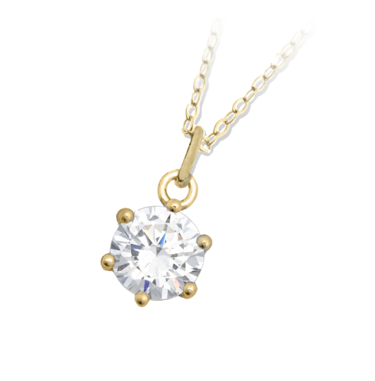 NECKLACE-GOLD SHINE LIKE A DIAMOND - TJNCK2503