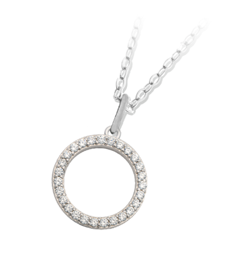 NECKLACE-SILVER GOOD KARMA - TJNCK57