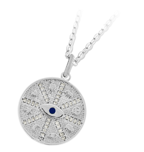 NECKLACE-SILVER PROTECTION - TJNCK29