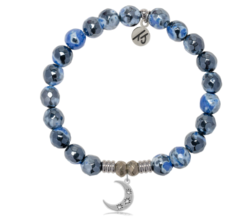 DENIM BLUE AGATE-FRIENDSHIP STARS - TJ242126