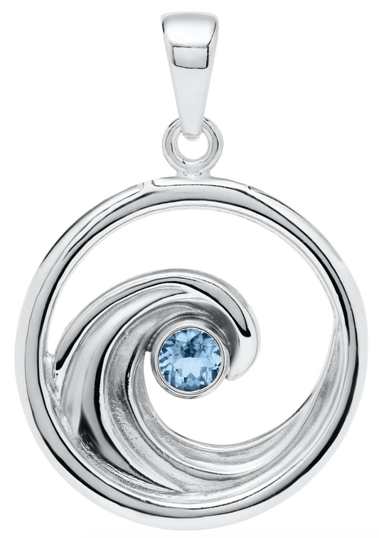 Evening Tide-SS ROUND WAVE-SW.B.T.NECKL-18" - ENP3014