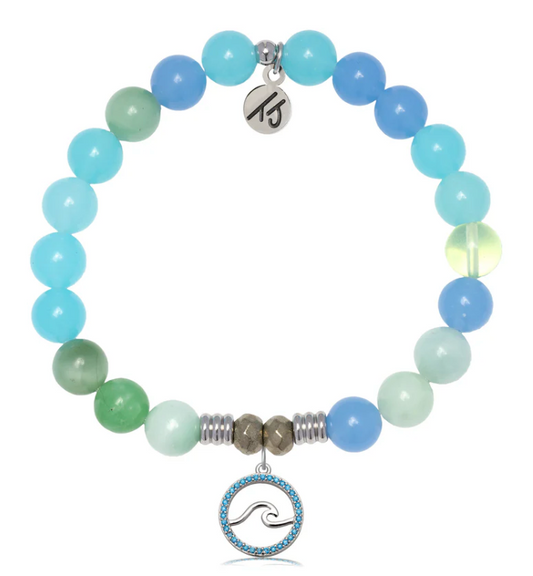 MULTI BLUE JADE-SERENITY WAVE - TJ250341