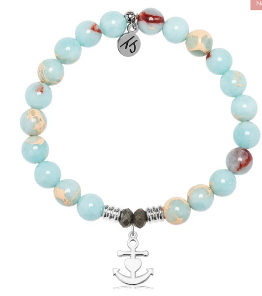 SNAKESKIN JASPER-FAITH HOPE  LOVE - TJ251095