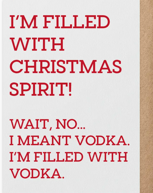 Christmas Spirit - Greeting Card