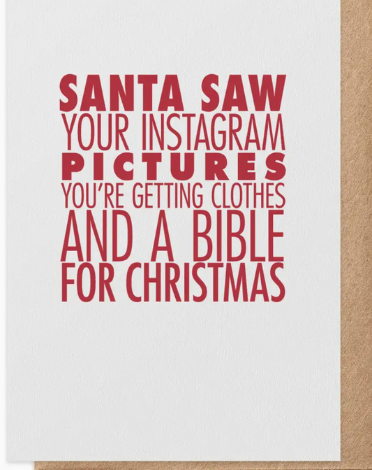 Instagram- Greeting Card