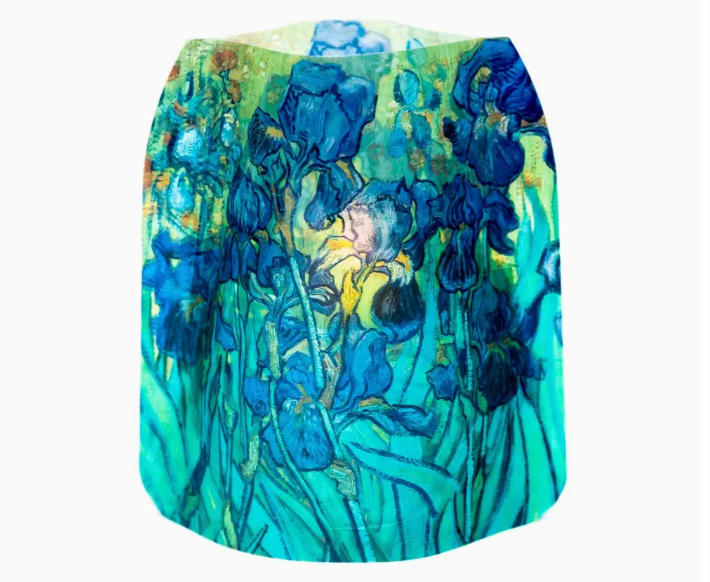 Luminary Lantern - Vincent Van Gogh - Irises