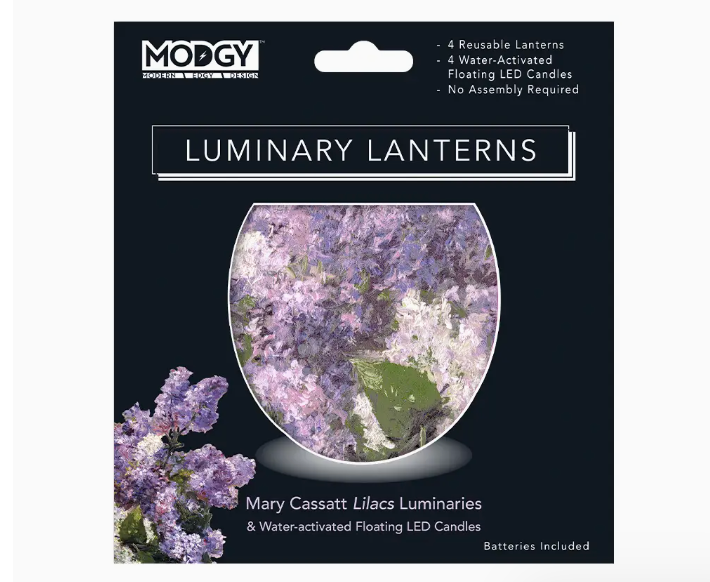 Luminary Lantern - Mary Cassett - Lilacs