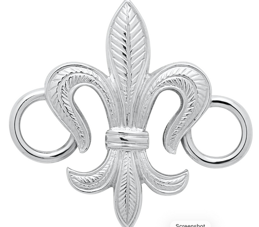 Conv Coll - SS FLEUR DE LIS CLASP - SB5657