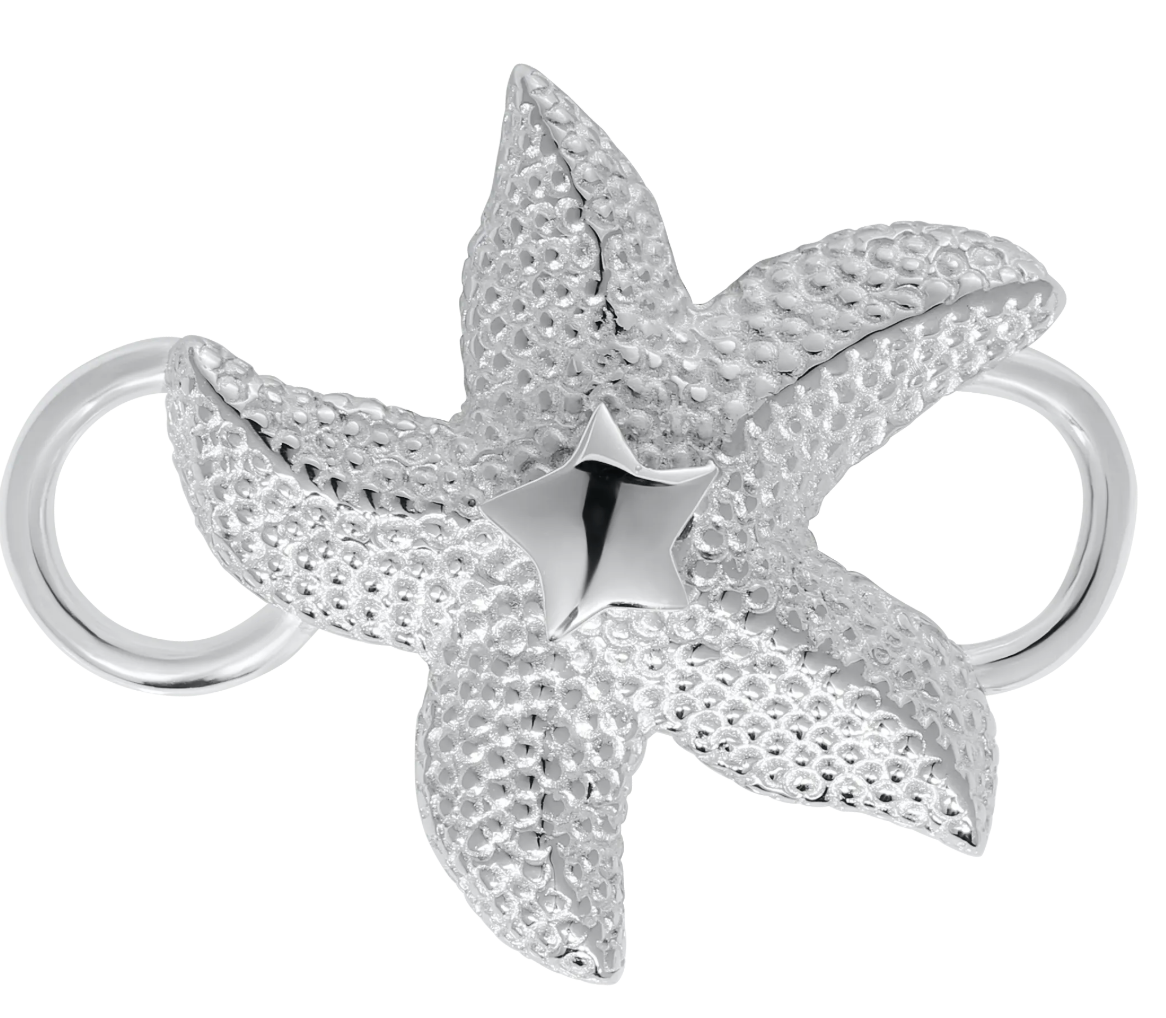 Cape Cod Convertible Collection - SS STARFISH CLASP - SB5624