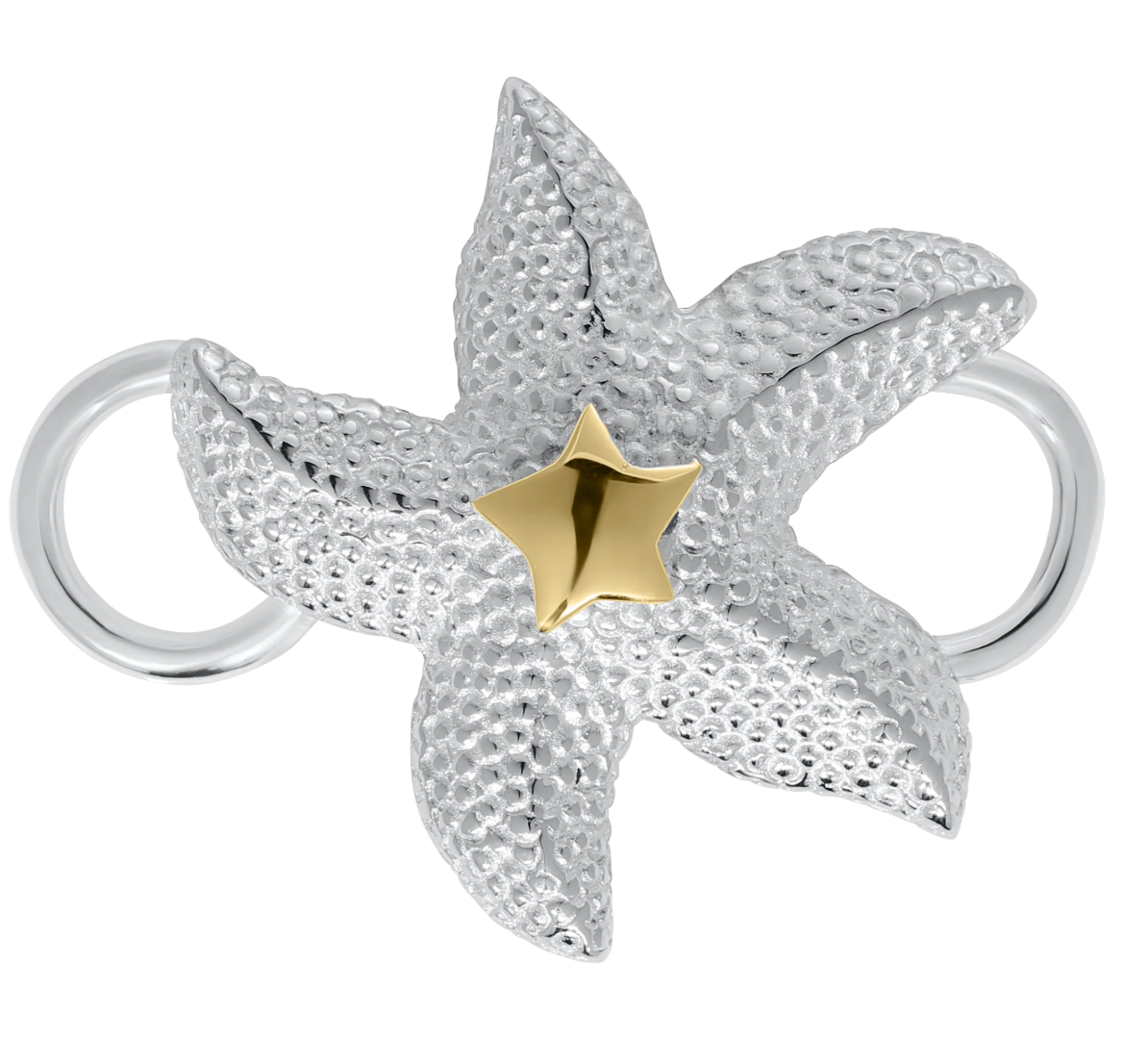 Convertible Collection - SS/14K STARFISH CLASP - ZB5624*
