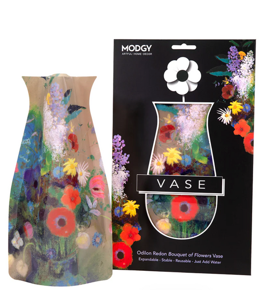 Expandable Vase - Odilon Redon Bouquet of Flowers