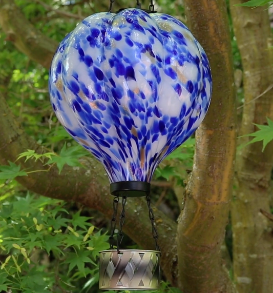 REG - Murano HAB Solar Lantern - Blue - 14213