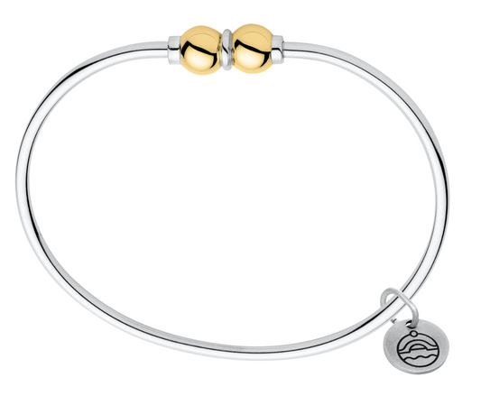 Cape Cod - SS/14K DOUBLE BEAD BRACELET - ZB5411P **